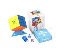 Cubo de Velocidad, Super RS3M 2022 3x3 Speed CubePuzzle Cubo Elasticidad Ajustable para Girar Suavemente Cubo Rápido Juguetes