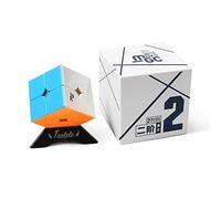 Cubo de Velocidad, YJ MGC 2x2 Magic Cube Profesión Rápido Sin Pegatinas Giros Más Rápidos Rompecabezas 3D Juguetes