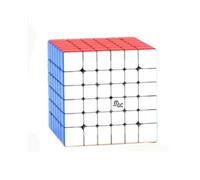 Cubo de Velocidad, YJ MGC 6x6 Speed Cube Magic Cube Profesión Rápido Sin Pegatinas Giros Más Rápidos Rompecabezas 3D Juguetes