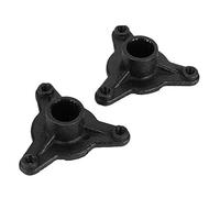 Cubo del Eje, Cubo del Eje de la Rueda Trasera de 78 Mm Resistente a la Abrasión Aleación de Aluminio Inoxidable de 3 Pernos para Quad Bike ATV Dune Buggy Go Kart