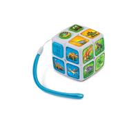 Cubo educativo Dinoaventuras - VTech - Mecanismo de ejes - 200 frases - 3 modos de juego - Preguntas sobre dinosaurios