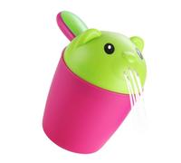Cubo Enjuague Baño Bebe - Taza Enjuague Con Champu Bebe | Vaso Para Enjuagar chaampú Ergonómico Forma De Cascada | Vaso Lavar El Cabello De Bebés Para Enjuagar El chaampú Para Niños