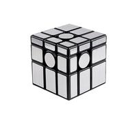 Cubo Espejo 3x3, Mirror Speed Cube 3x3x3, Edición Plata y Dorado, Cubo Mágico de Velocidad 3D, Puzzle o Rompecabezas Que Desafía a Niños y Adultos, Refleja tu Destreza y Habilidad (Plata)