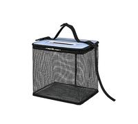 Cubo flotante para cebo | Cesta plegable, soporte compacto, malla de secado rápido, diseño ligero para barco, de , barbacoa, camping