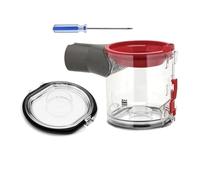 Cubo for polvo, compatible con aspiradoras inalámbricas de mano Dyson V7, V8, SV10 y SV11. Repuestos for cubo for polvo, base y tapa. Accesorios.(NO 3)