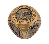 Cubo giratorio de acero - Accesorio para juegos de mesa, atractivo paquete de conchas, práctico equipo social, campeonato de diversión, recreación, pubs, encuentro de parentesco, Ce