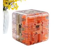 Cubo Laberinto 3D Bola | Juguetes Desarrollo Temprano - Juguetes Cubo Mágico | para Niños Aula Fiestas Viajes En Coche Sala De Juegos Noches Familiares Campamentos Actividades Grupales