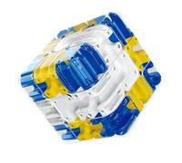 Cubo Laberinto 3D, Puzzles Maze Cube - Juego Bola Laberinto 3D y Cubo Mágico, Juguete Educativo de Lógica y Concentración para Niños, Regalo Ideal para Cumpleaños y Navidad