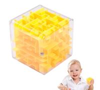 Cubo Laberinto,Rompecabezas Laberinto - Bola de Rompecabezas Dimensional para niños | Maze Ball Juego de Laberinto Interactivo con Juguete Educativo, Juguetes antiestrés y acertijos para niños