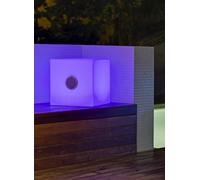 Cubo Led Luminoso 43 x 43 cm Altavoz Bluetooth Portátil Cambio de Color (30 cm)