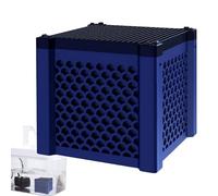 Cubo limpiador de acuario, filtro de agua de carbono activado para tanques de peces, estanques, comederos de caballos, cubo de filtración multifuncional para agua limpia y limpia | acuario fácil de