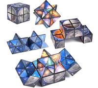 Cubo Mágica, Cubo Transformable, Puzzle Cubes, Cubo Infinito, Magic Star Cubo, Descompresión Creativo, para niños y Adultos