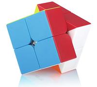 Cubo Magico 2x2 2x2x2 Speed Cube Puzzle Cubo de la Velocidad Niños Juguetes Educativos, Stickerless