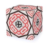 Cubo mágico de brocado con patrón de bloqueo de ocho lados, el cubo original de 3 x 3, cubo de velocidad, rompecabezas sensorial para resolver problemas, juguete sensorial de rompecabezas de giro