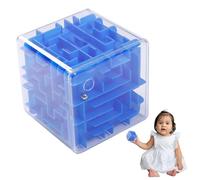 Cubo Maze Toy - Juguete de Puzzle de Bola 3D, Small Maze Sphere | Magic Brain Teaser Game para niños, niños, Adolescentes, Bola de educativa portátil, facc