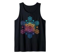 Cubo Metatrón de Geometría Sagrada Camiseta sin Mangas