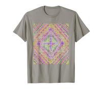 Cubo Metatrón Geométrico Sagrado y Arte curativo Original Pintado a Mano, Suave Sol Camiseta
