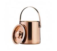 Cubo para Bebidas Aislado Cubo de Hielo Recipiente Térmico con Tapa Ajustada Construcción de Doble Capa en Acero Inoxidable y Mango Ergonómico Apto, 3L, Style to 13