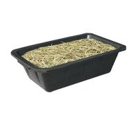 : Cubo Para Caballos, Cuenco Para Ganado | Bandeja De Alimentación De Goma Resistente De 10 Litros, Contenedor De Alimento Para Animales Duradero, Suministro Agrícola Para Ganado, Cabras, Aves