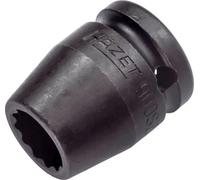 Hazet vaso destornillador de impacto para máquinas 900SZ-15, 12,5 mm de cuadradillo, 15 mm de ancho de llave, con agujero, vaso fosfatado y engrasado para funcionamiento con máquinas
