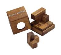 Cubo -Pequeño- 7 Piezas Del Puzzle - Juego de Ingenio