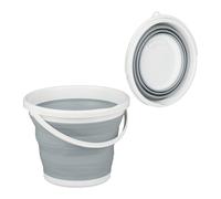 Cubo plegable barreño portátil 10 litros ligero cubo de viaje 10 L cubo de agua