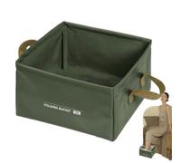 Cubo plegable de agua - Cubo de ducha plegable de trece litros | Gran contenedor para acampar Equipo portátil para actividades al aire libre Uso diario