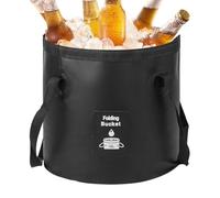 Cubo Plegable de - Contenedor de Agua para Camping | Cubo Plegable Resistente a la Intemperie para, Camping, Lavado automático, jardinería, Viaje