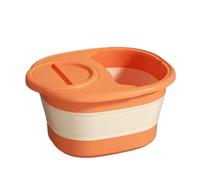 Cubo Plegable Para Remojo De Pies Cubo plegable for remojo de pies, lavabo for masaje , bañera for el hogar, cubo for(Yellow)