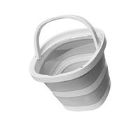 Cubo plegable portátil | Regadera para jardín - Cubo plegable de 10 litros con asa para viajes, camping, pesca