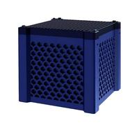 Cubo purificador de acuario, bloque de filtro de carbón activado, tanques de peceras, 11,5 x 11 x 11,5 cm, desodorante multifuncional para acuarios, piscinas, bebederos de caballos, mejora la claridad