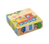 Cubo Puzzle 3D de madera educativa STEM | Rompecabezas de madera 3D para niñas niños en casa escuela dormitorio cumpleaños vacaciones estudio sala de niños
