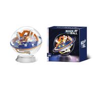 Cubo Rompecabezas 3D con Laberinto, Juego para Entrenar el Cerebro, Rompecabezas 3D con Laberinto, Mejora el Reconocimiento Espacial y Cultiva el Pensamiento Lógico para Adultos, Adolescentes y 923A