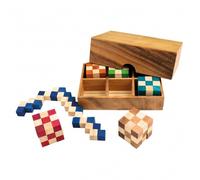 Cubo Serpiente Set - 6 Pieza - En Caja de Madera Varios Schwierigkeitsstufen