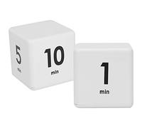 Cubo Temporizador Profesional Para Salón de Belleza - Flip Timer Para Gestión del Tiempo y Estudio - Configuraciones de Cuenta Regresiva (1-3-5-10 Minutos)