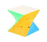 Cubo trenzado de grado competitivo de 3 x 3 x 3 pulgadas que ofrece movimiento y tecnología antiestancamiento para expertos solucionadores de tamaño estándar, cubos mágicos educativos