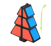 Cubo Velocidad 1 x 2 x 3 - Colgante Puzzle Navidad, árbol decorativo | Llavero creativo juguete antiestrés para niños adultos fiesta casa decoración navideña Smooth Cube Regalo Hobby Pro Top