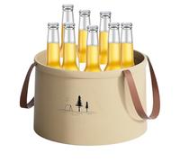 Cubos de agua - Cubo portátil, multiusos, antideslizante, ligero, con asa, lavabo de remojo de verduras para trabajo agrícola, cocinas comerciales, viajes de pesca, caravana, playa