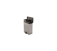 Cubos de basura a pedal Duo 26 L + 26 L 48.6 X 28.4 X H61.5 Cm Aargent - Deco Bin - Curver