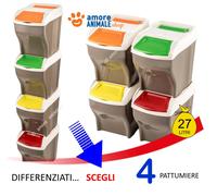 Cubos De Basura BAMA Poker PLUS → 3 / 4 Piezas