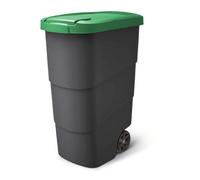Cubos de basura con ruedas tapa 90L 95L 110L tapas de colores exteriores
