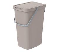 Cubos de basura para separación modernos y estéticos color marrón claro