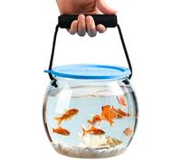 Cubos De Cebo Transparentes - Contenedor De Pescado A Prueba De Fugas, Red De Sena De Playa | Caja De Almacenamiento Con Agujeros Perforados, Un Depósito Versátil Óptimo para Anima