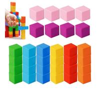 Cubos De Construcción Magnética - 32 Uds Juego Colorido Para Preescolares,Con Conexiones Magnéticas - Para Niños Y Niñas Reunión Escolar Vacaciones Viajes Inicio Fiesta De Cumpleaños Aula Viaje Por