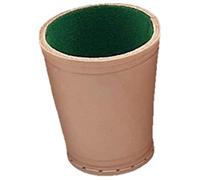 Cubos de Cuero con Fieltro