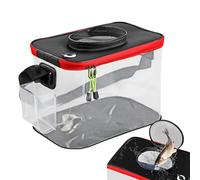 Cubos de pesca para peces, bolsa de pesca para acampar al aire libre, EVA transparente, cubo de protección multifuncional para peces de 20 l, bolsa de pesca para almacenar peces vivos y cebos de