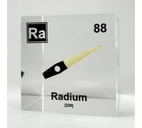 Cubos Elementos 5cm/2in Encapsulados en Lucite Acrílico Transparente para Colección de Tabla Periódica, Regalo de Navidad