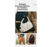 Cubos grandes de compresión con tecnología de sellado al vacío, organizador de viaje impermeable 70D para maleta y mochila, bolsa de ahorro de espacio negro (negro magma, M (34 x 51 cm)