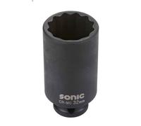 Vaso de impacto SONIC 1/2" 30 mm 12 caras tief
