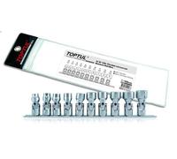 Juego de llaves de vaso de 3/8" TOPTUL GAAG1004
